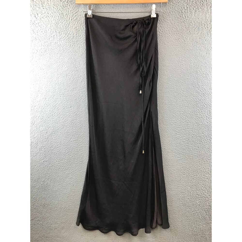 Free People Black Maxi Skirt